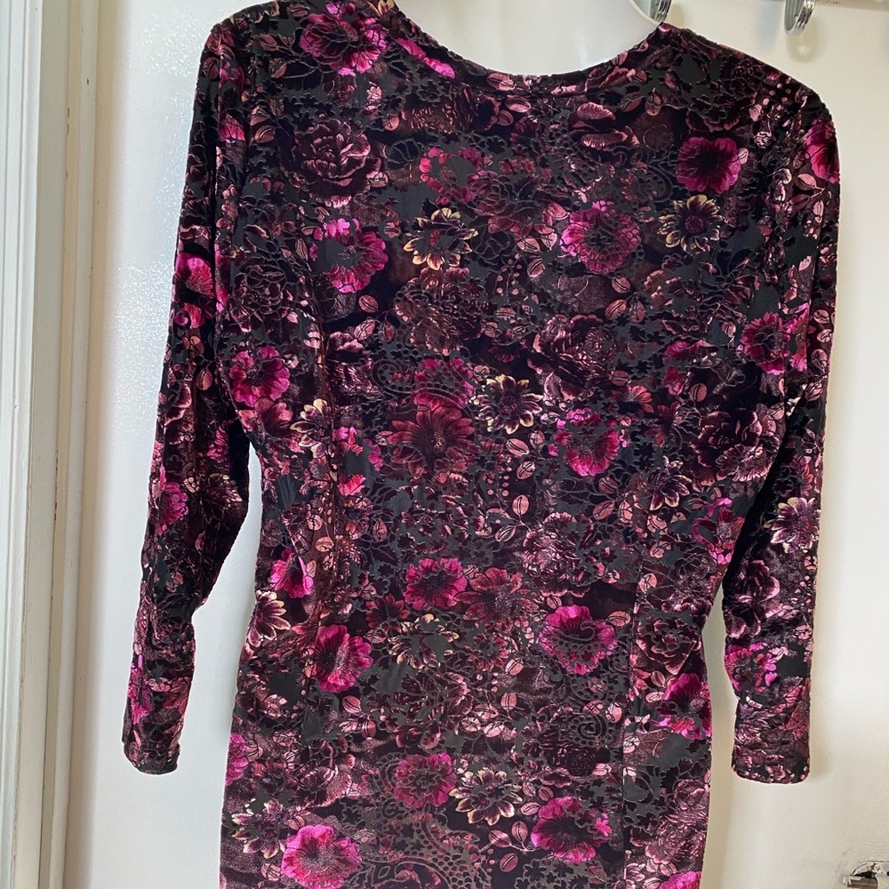NWOT Women Floral Multicolor Tops Size M - Picture 3 of 7